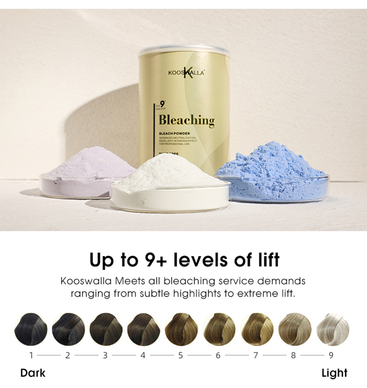 hair bleach powder